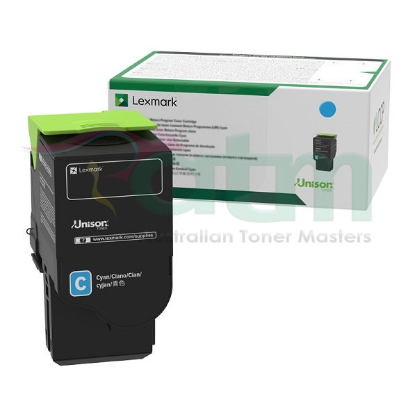 Lexmark 78C6UCE CX625 Genuine Ultra High Yield Cyan Toner