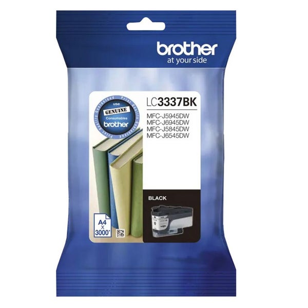 Brother LC3337BK Genuine Black Ink Cartridge