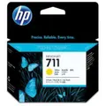 HP No711 CZ136A Genuine Yellow 3 Pack Ink