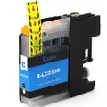 Compatible Brother LC233C Cyan Ink Cartridge