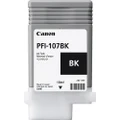 Canon PFI-107BK Genuine Black Ink
