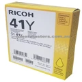 Ricoh Aficio SG 3120SFNw 405764 GC41Y Genuine Yellow Ink