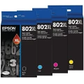 Epson 802XL BK, C, Y, M Genuine Ink Cartridges