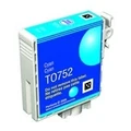Compatible Epson T0752 C13T075290 Cyan Ink Cartridge