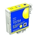 Compatible Epson T0754 C13T075490 Yellow Ink Cartridge